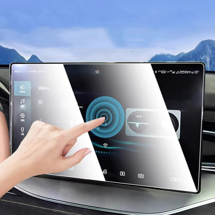 Schutzfolie für Zentraldisplay und Kombiinstrument für BYD Seal U – glänzend oder matt