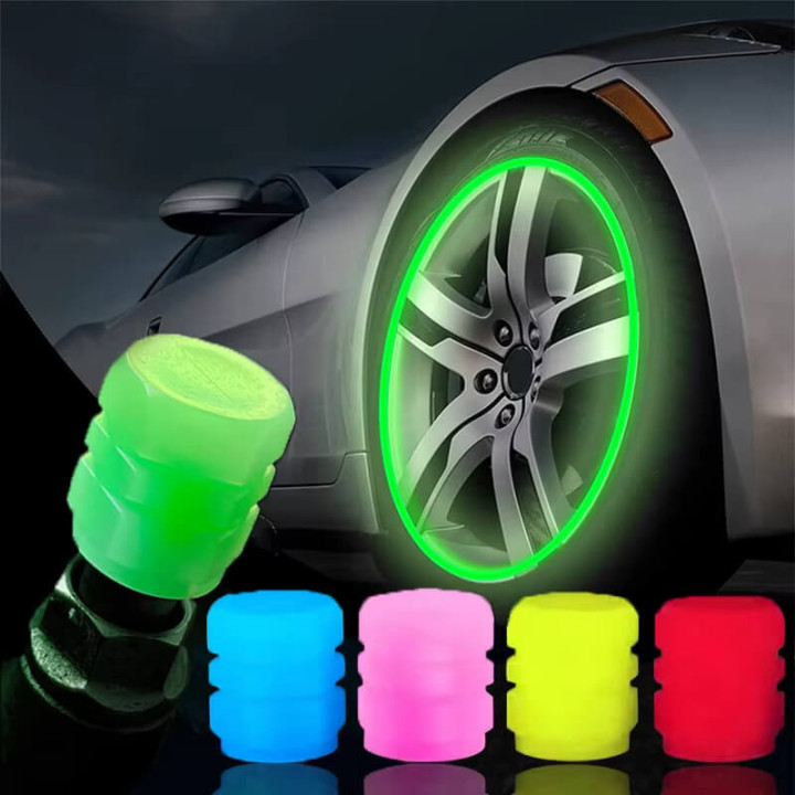 Fluoreszierende Ventilkappen 20 Stk. für BYD