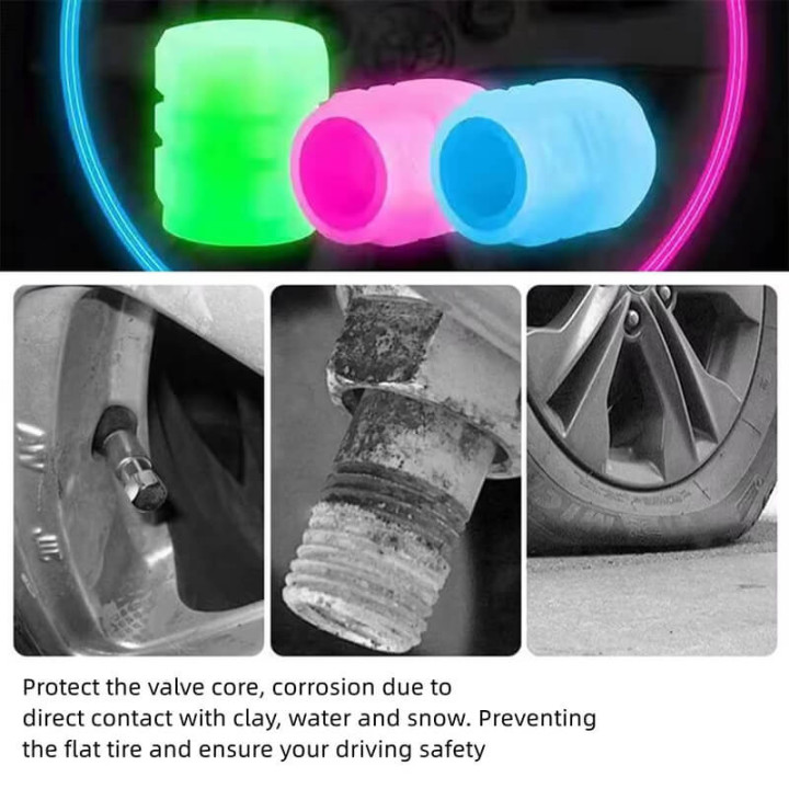 Fluoreszierende Ventilkappen 20 Stk. für BYD – Bild 3