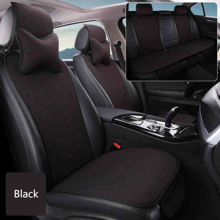 Leinen-Sitzbezüge als Komplettset für BYD – Bild 9