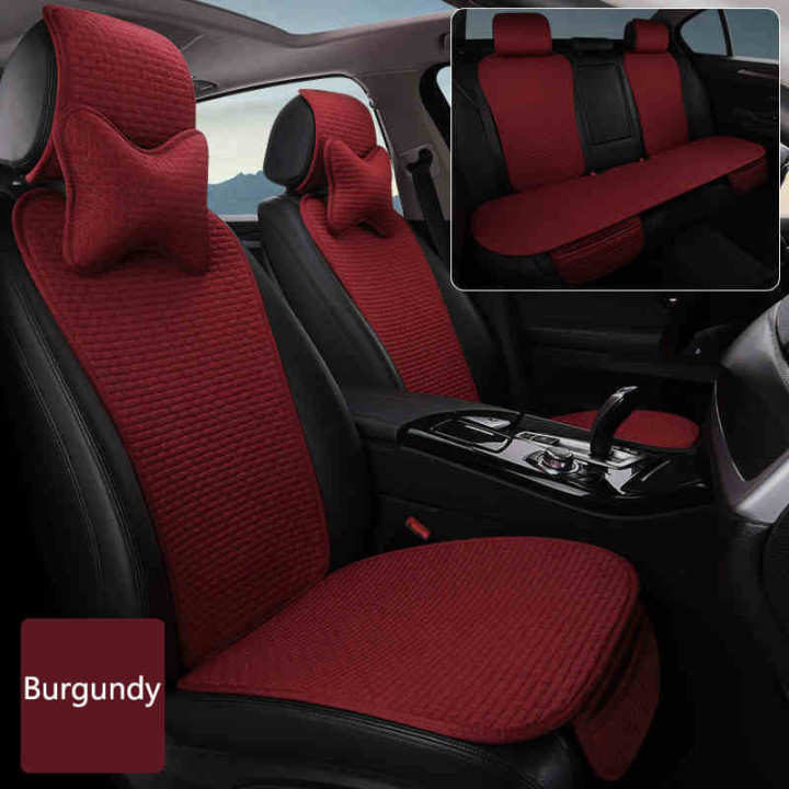 Leinen-Sitzbezüge als Komplettset für BYD – Bild 12