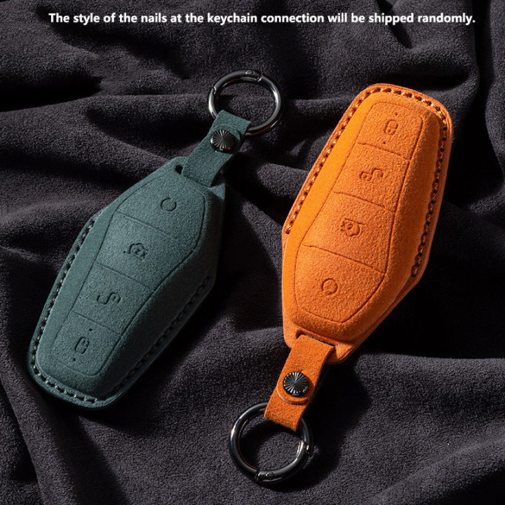 Alcantara® Schlüsselhülle für BYD – Bild 2