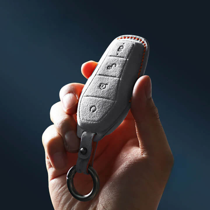 Alcantara® Schlüsselhülle für BYD – Bild 3