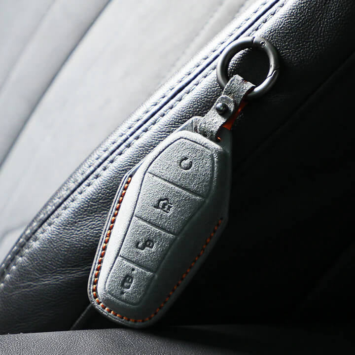 Alcantara® Schlüsselhülle für BYD – Bild 4