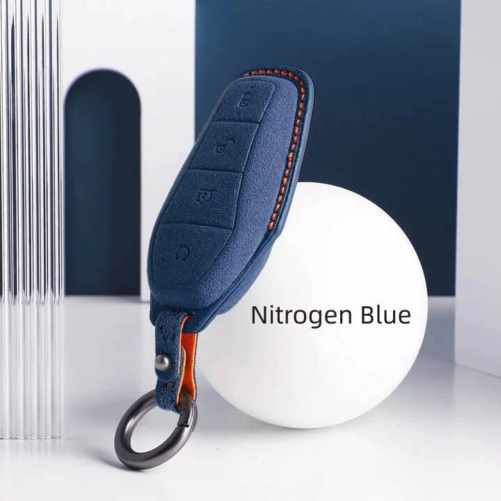 Alcantara® Schlüsselhülle für BYD – Bild 8