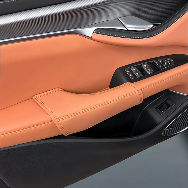 Leder-Schutzpads für Türgriffe für BYD Sealion 7 – Bild 2