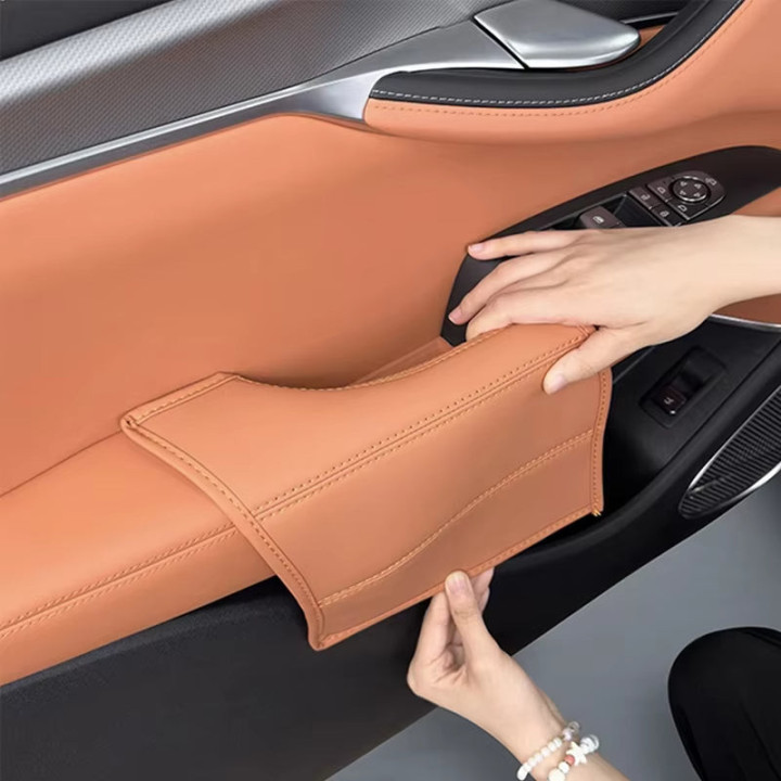Leder-Schutzpads für Türgriffe für BYD Sealion 7 – Bild 4