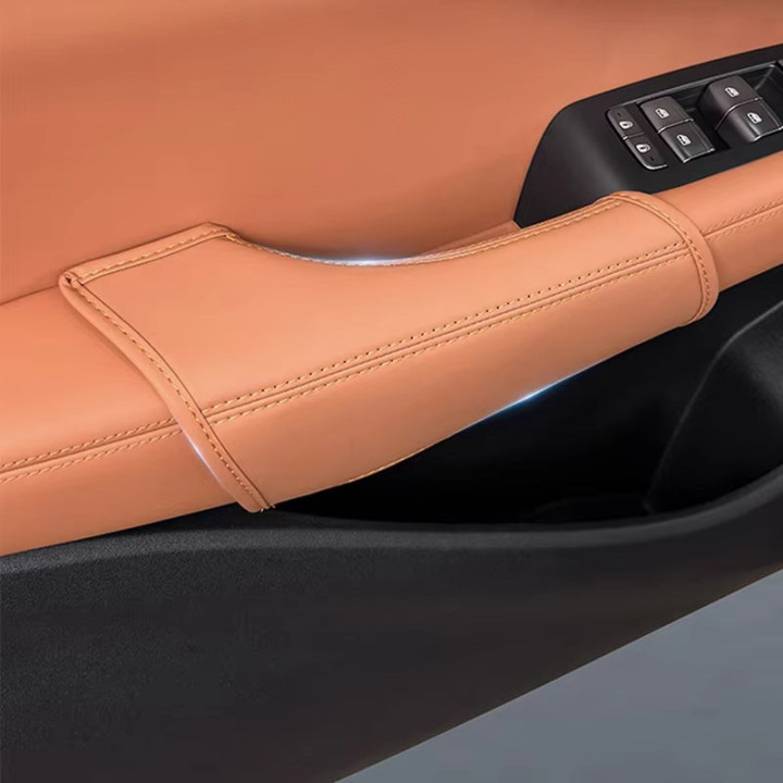 Leder-Schutzpads für Türgriffe für BYD Sealion 7 – Bild 5