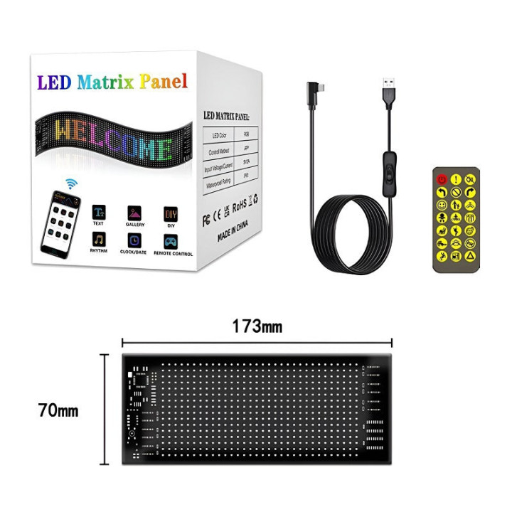 Flexibles LED-Matrixpanel für BYD – Bild 7