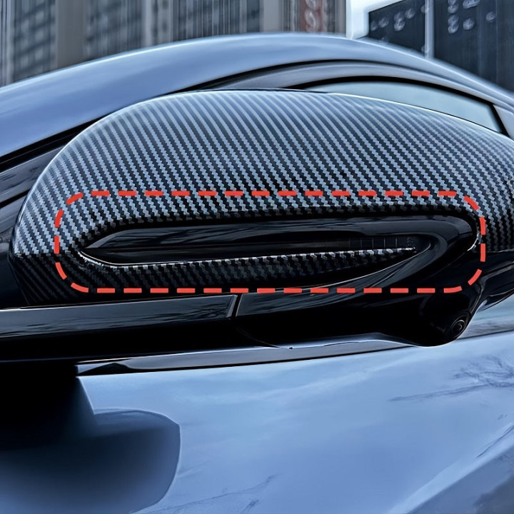Spiegelkappen Carbon-Optik für BYD Sealion 7 – Bild 6