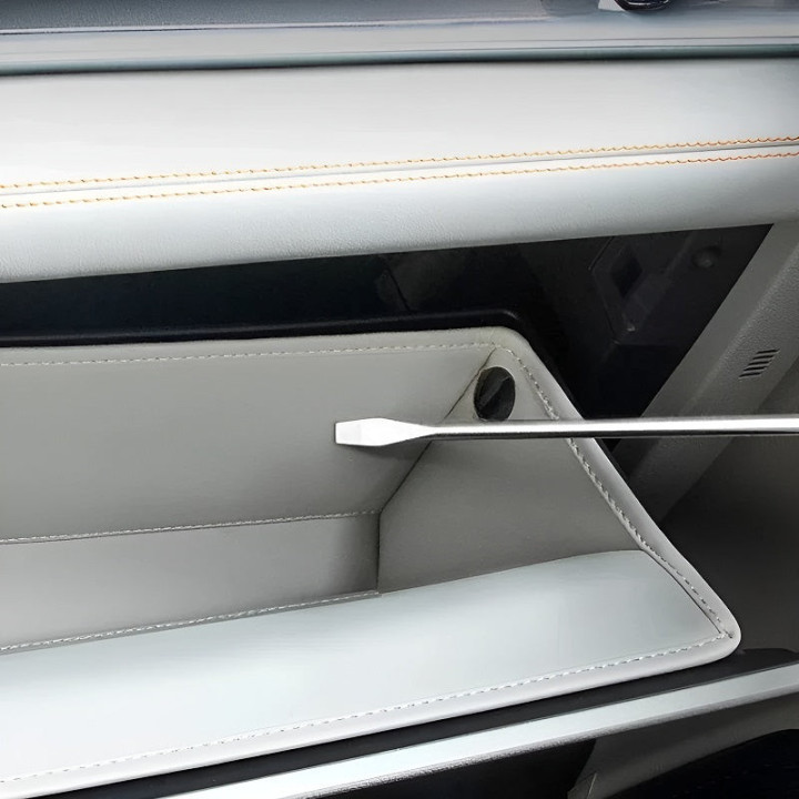 Handschuhfach-Organizer aus Kunstleder für BYD Seal U – Bild 8