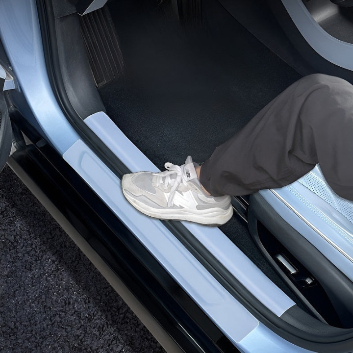 Selbstklebende Einstiegsleisten-Schutzfolien für BYD Seal – Bild 3
