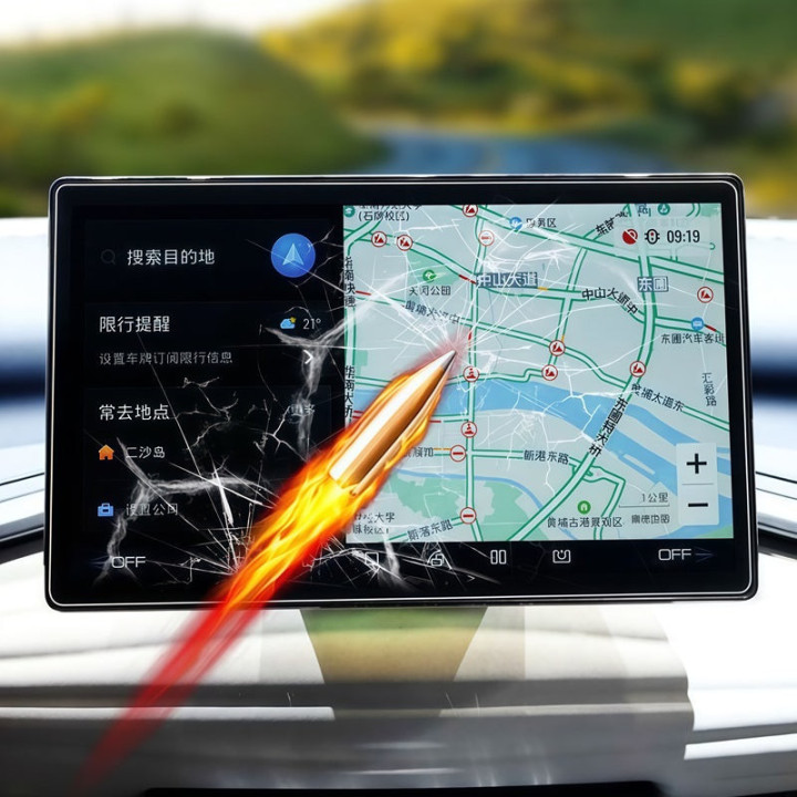 Panzerglas für Zentraldisplay und Cockpit für BYD Atto 3 – Bild 6
