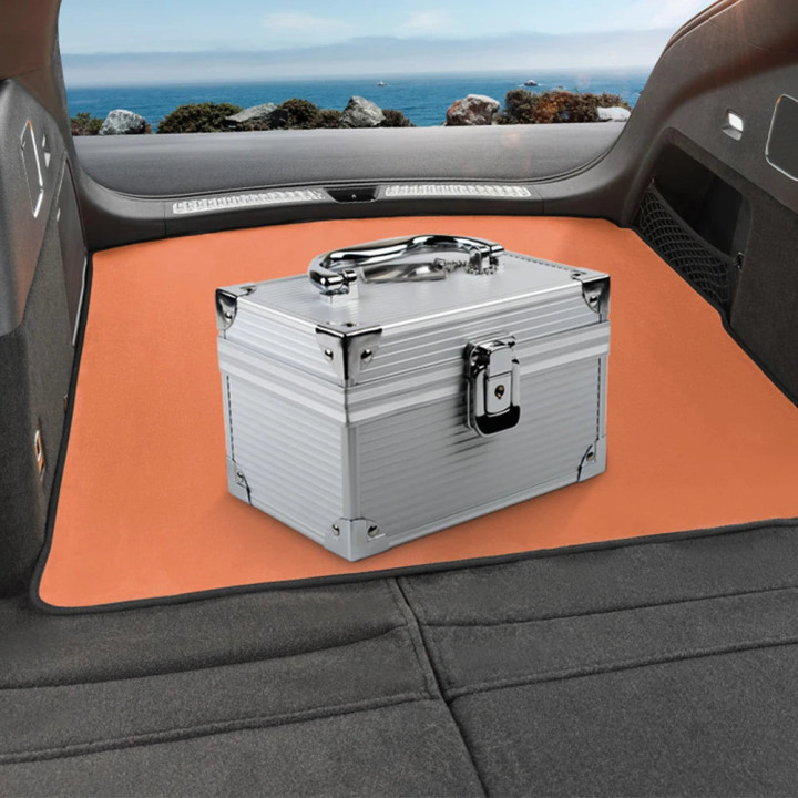 Plüsch-Kofferraummatte in Innenraumfarbe für BYD Sealion 7 – Bild 4