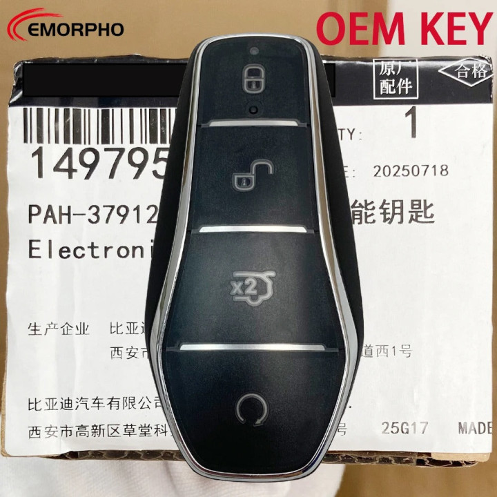 OEM-Smartkey 433 MHz für BYD Atto 3, Dolphin, Seal U – Bild 2
