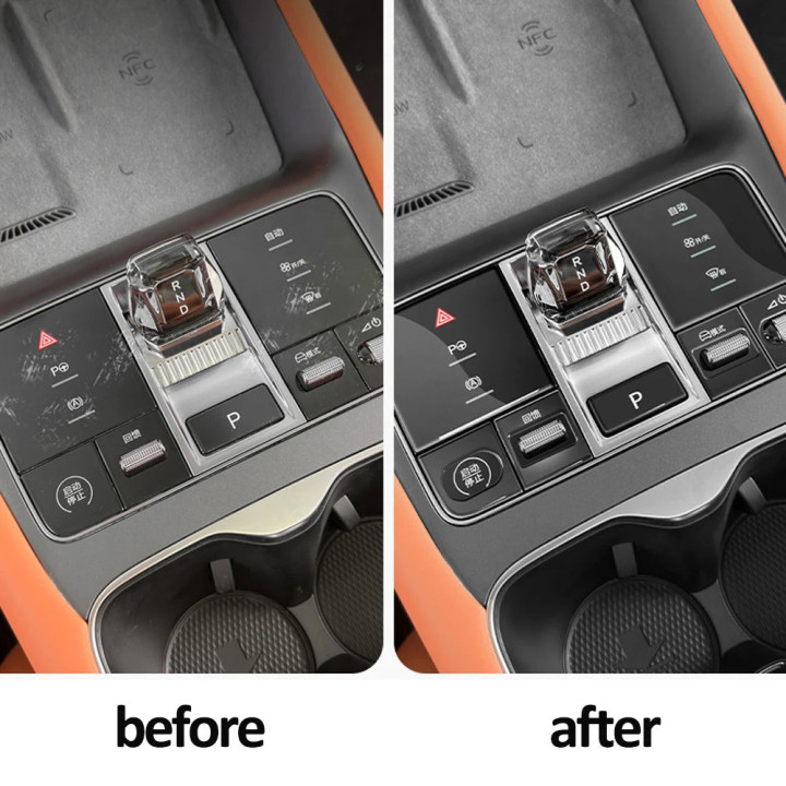 Schutzfolie für Schaltpanel für BYD Sealion 7 – Bild 4