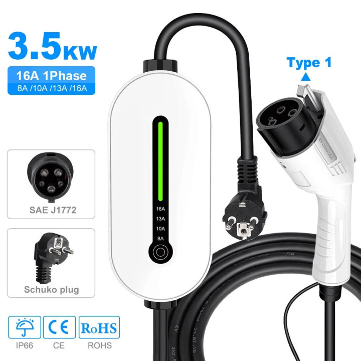 Mobile 3,5-kW-Ladestation für BYD Atto 3, Seal U und andere – Bild 2