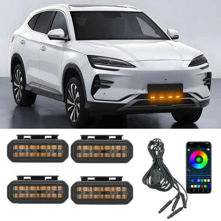 Frontgrill-Leuchte 18LED für BYD Seal U – Bild 7
