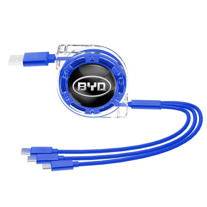 3-in-1-Ladekabel ausziehbar für BYD und Denza D9 – Bild 15