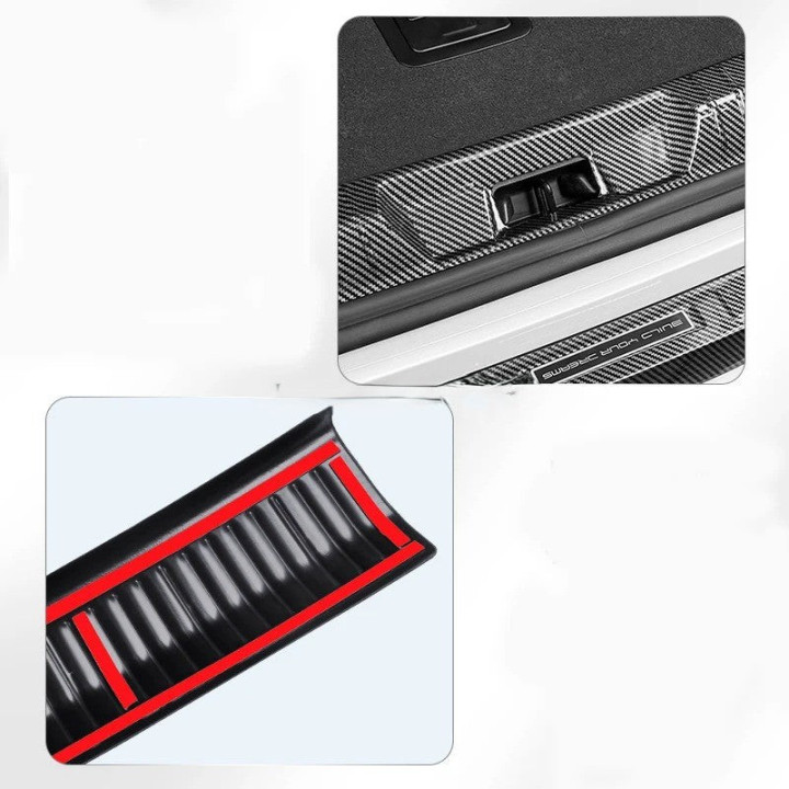 Kofferraum-Schutzleiste Carbon-Optik für BYD Seal U – Bild 3