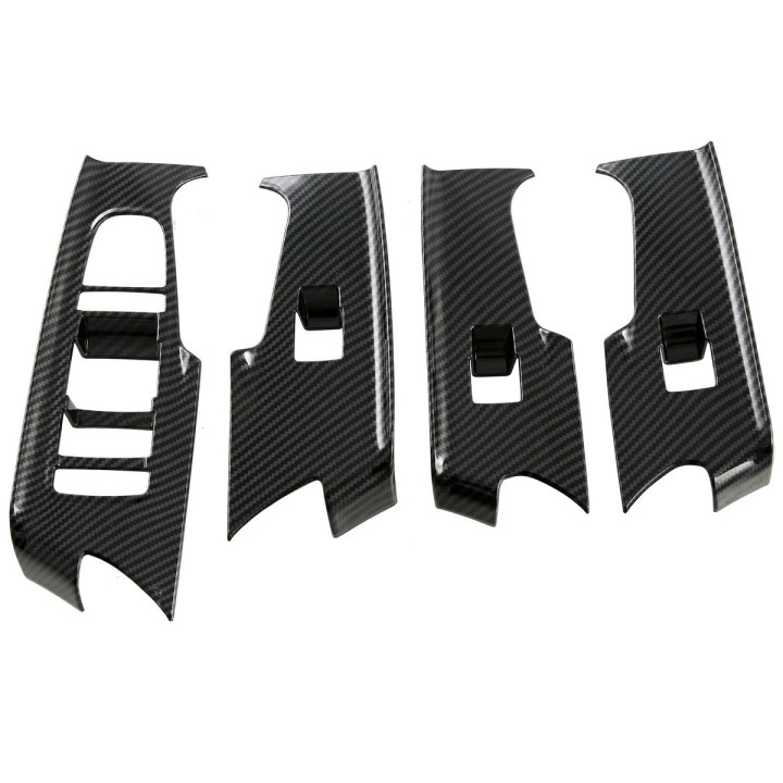 Fensterheberschalter-Abdeckungen Carbon Schwarz für BYD Seal U – Bild 3