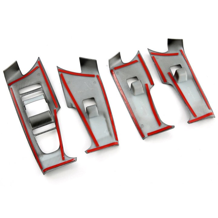 Fensterheberschalter-Abdeckungen Carbon Schwarz für BYD Seal U – Bild 4