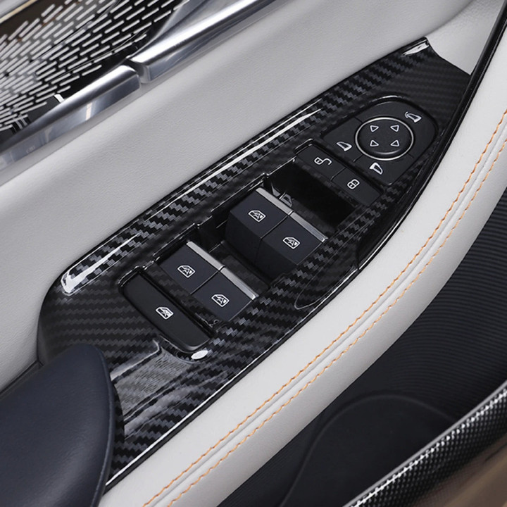 Fensterheberschalter-Abdeckungen Carbon Schwarz für BYD Seal U – Bild 6
