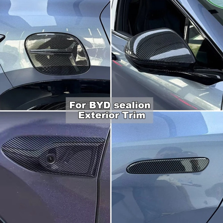 Carbon-Look Schutzcover für BYD Sealion 7 – Bild 6