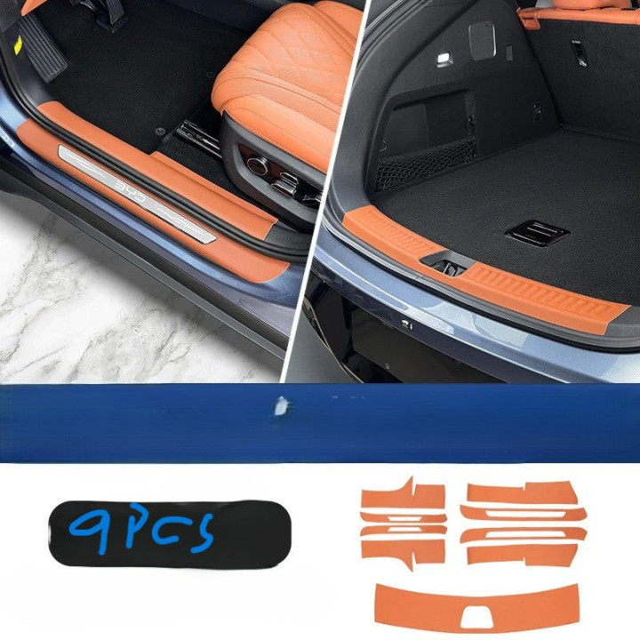 Leder-Einstiegsleistenschutz für BYD Sealion 7 – Bild 2