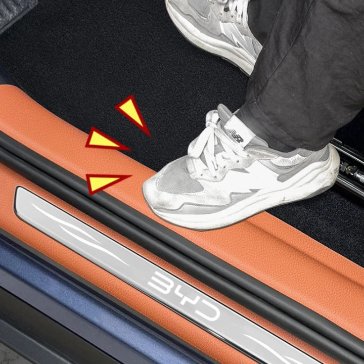 Leder-Einstiegsleistenschutz für BYD Sealion 7 – Bild 6