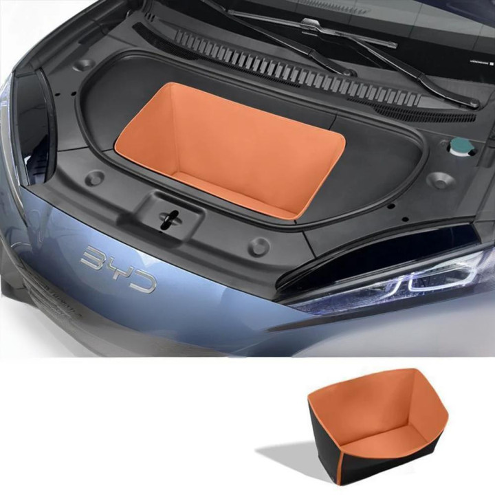 Leder-Kofferraummatte oder Frunkmatte für BYD Sealion 7 – Bild 4