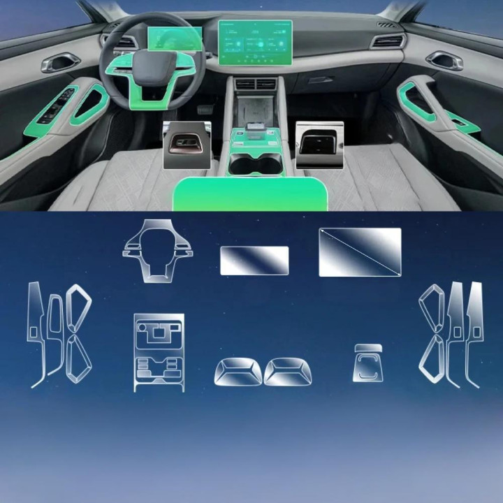 Transparente TPU-Schutzfolie für BYD Atto 2 – Bild 2
