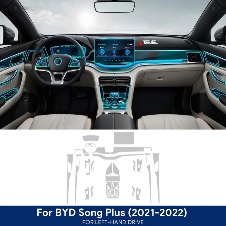 TPU-Schutzfolie für Zentraldisplay für BYD Seal U 2021–2024 (12,8″ oder 15,6″) – Bild 13