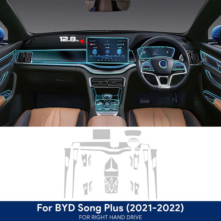 TPU-Schutzfolie für Zentraldisplay für BYD Seal U 2021–2024 (12,8″ oder 15,6″) – Bild 16