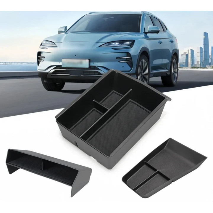 Mittelkonsolen-Organizer für BYD Seal U – Ablagen, Becherhalter, 3er-Set – Bild 2