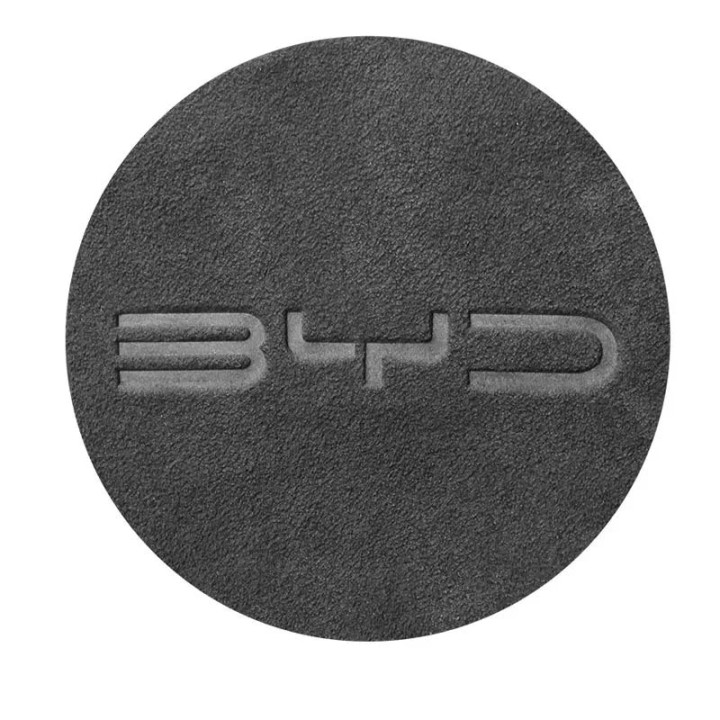 Lenkrad-Emblem-Aufkleber matt für BYD Seal