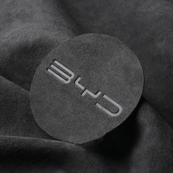 Lenkrad-Emblem-Aufkleber matt für BYD Seal – Bild 3