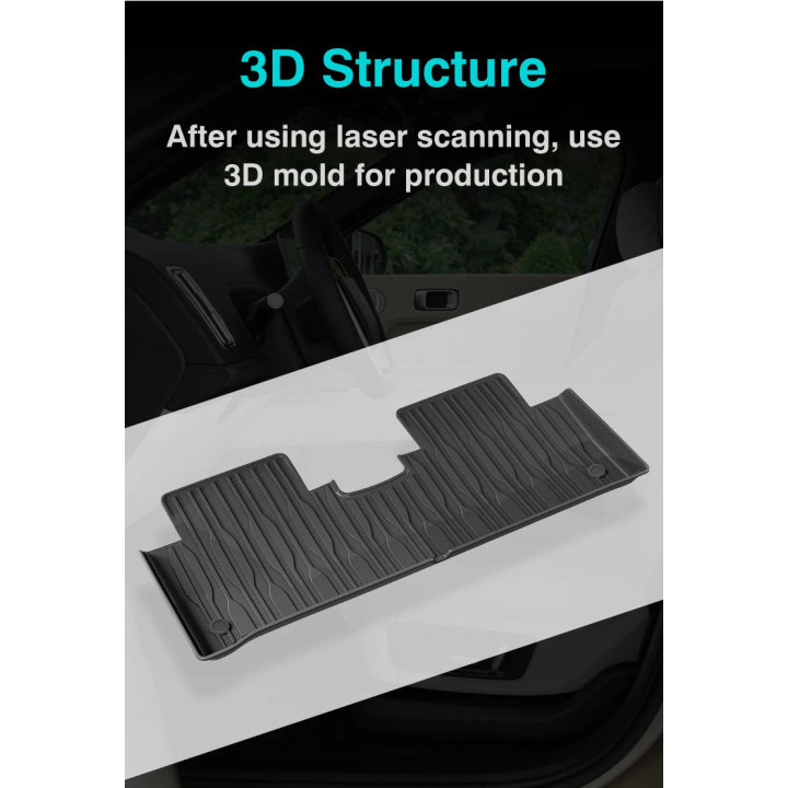 3D-TPE-Fußmatten mit Kofferraummatte für BYD Seal – Bild 6