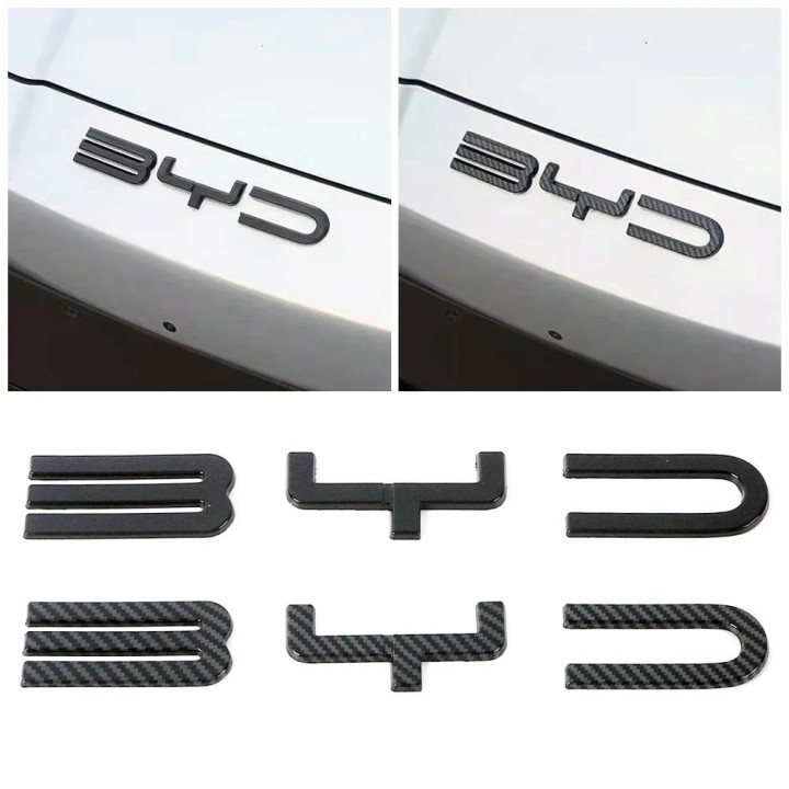 Emblem-Aufkleber vorn oder hinten für BYD Atto 3, Seal, Seal U