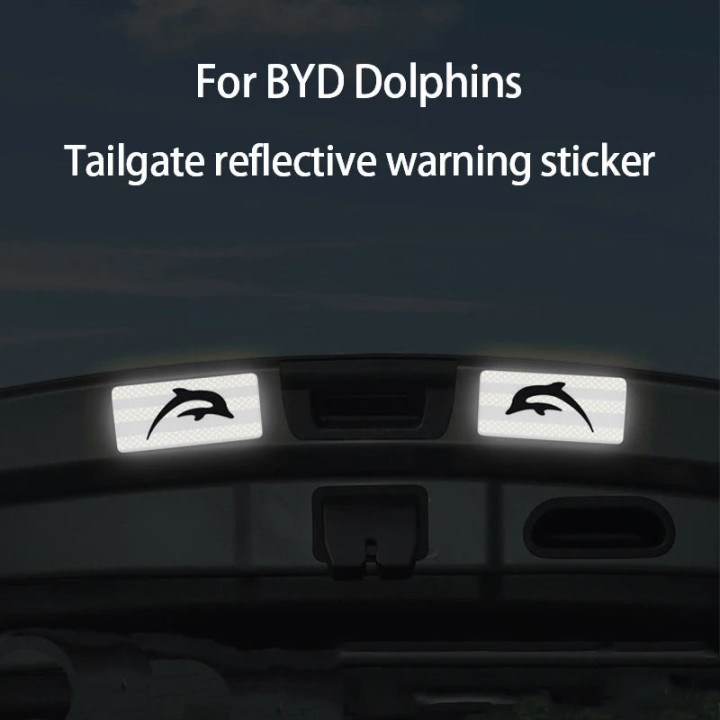 Reflektierende Türsticker für BYD Dolphin – Bild 5