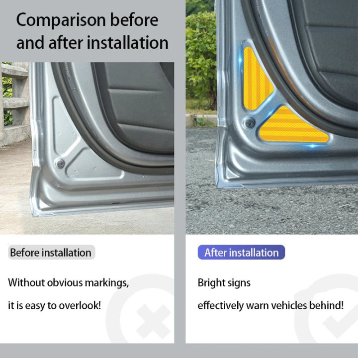 Reflektierende Türsticker für BYD Dolphin – Bild 6