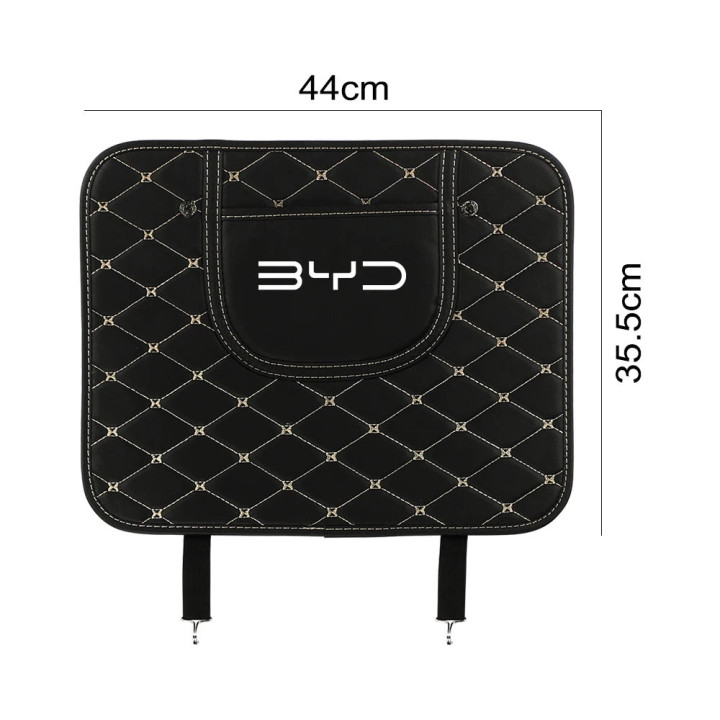 Sitzlehnen-Schutzmatte schwarz für BYD Atto 3 Dolphin Han Seal Seal U Tang – Bild 5