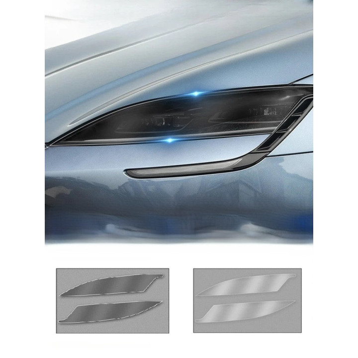 Getönte Schutzfolie für Scheinwerfer für BYD Seal