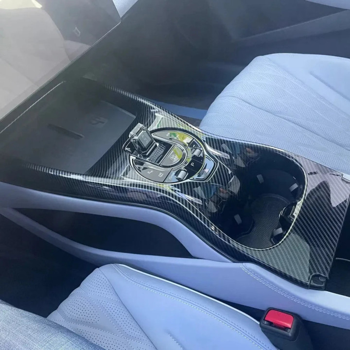 Schutzfolie für Schaltpanel in Carbonoptik für BYD Seal – Bild 6
