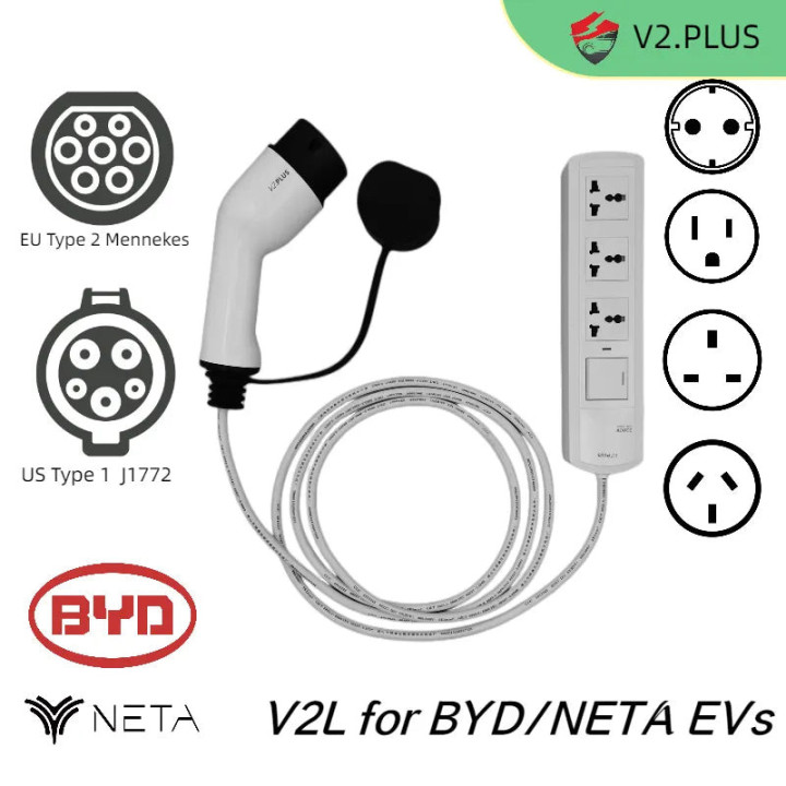 V2L-Adapter zur Stromversorgung für BYD und Denza D9 – Bild 2