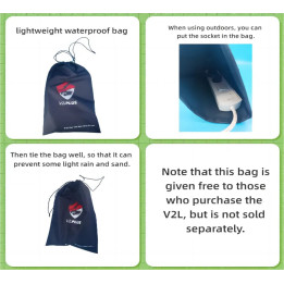 V2L-Adapter zur Stromversorgung für BYD und Denza D9