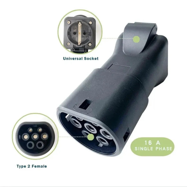 Type-2-Ladeadapter 16 A für BYD