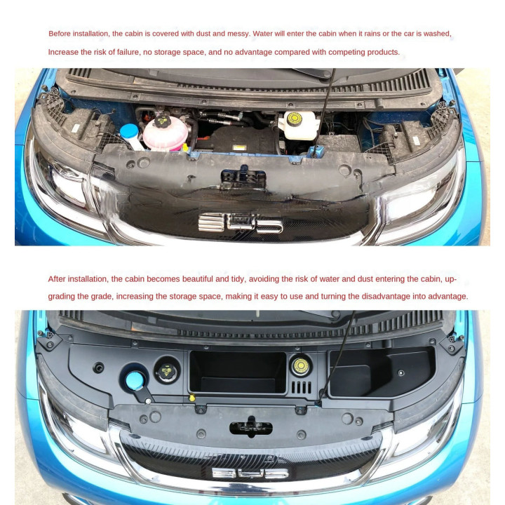 Frunk-Organizer aus ABS für BYD Dolphin – Bild 6