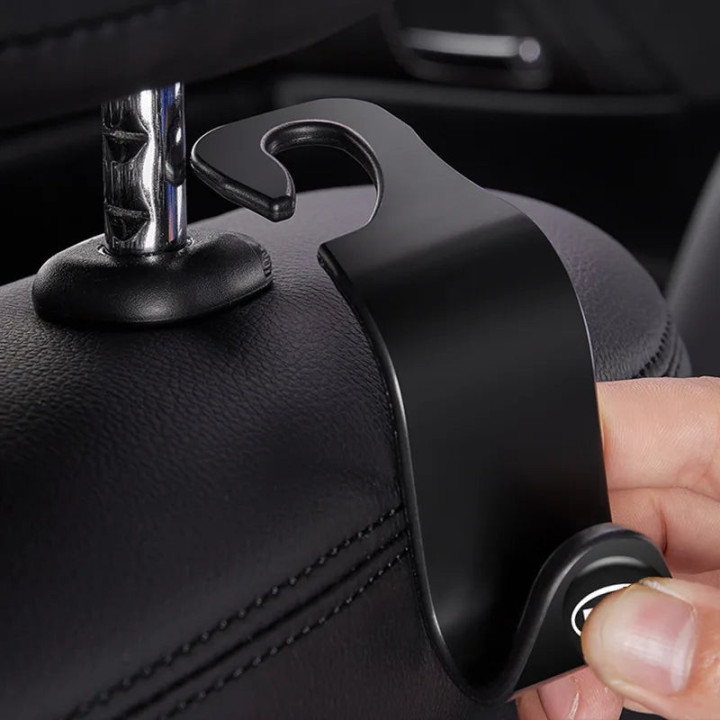 Kopfstützenhaken schwarz für BYD und Denza D9 – Bild 5