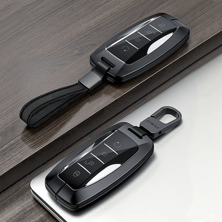 Aluminium-Schlüsselhülle für BYD Atto, Dolphin, Han, Seal, Tang – Bild 7